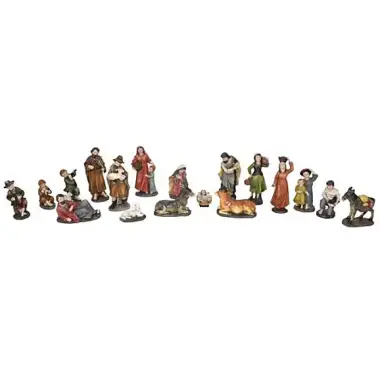 Christmas crib figures 18 figures 9 cm
