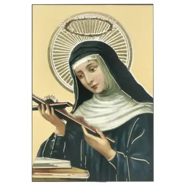 Icône 9.5 X 6.3 cm Sainte Rita