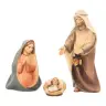 Houten kerststal Komet – Tradition set 9 figuren 12 cm