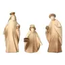 Crèche de Noël en bois Aram 10 cm : 3 Rois mages
