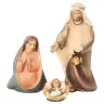 Houten kerststal Komet – Tradition set 9 figuren 12 cm met stal