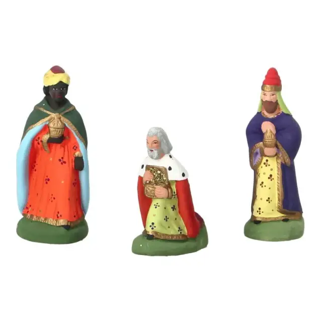 Provençaalse mas met 11 santons van 7 cm – Marcel Carbonel