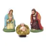 Carbonel-santons: Tradition-set – 11 santons van 7 cm