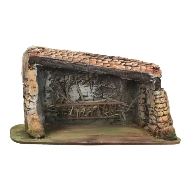 Provencaal santon : set van 11 figuren + stal