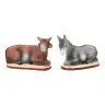 Provencaal santon : set van 11 figuren + stal