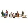 Provencaal santon : set van 11 figuren