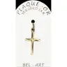 Kruisje plaqué-goud - 20 X 14 mm