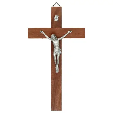 Wall Cross 20 cm Light Wood