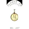 Medaille plaqué-goud - O.L.V. Biddend - 16 mm