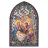 Cadre Vitrail - 8.5 X 13.5 cm - Nativité