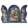 Triptych X 13 cm H09 Nativity Angels