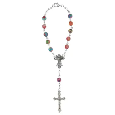 Rosary / Car Angel Multicolor