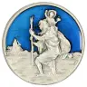 Car magnet St Christopher blue Email