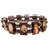 Bracelet elastic various saints hematite