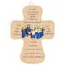 Wall cross 14 Angels 14 x 10 cm text in Dutch