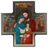 Ikoon 15 X 15 cm Kruis - Heilige Familie