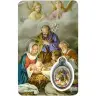 Card with prayer and medal Christmas 6 Languages