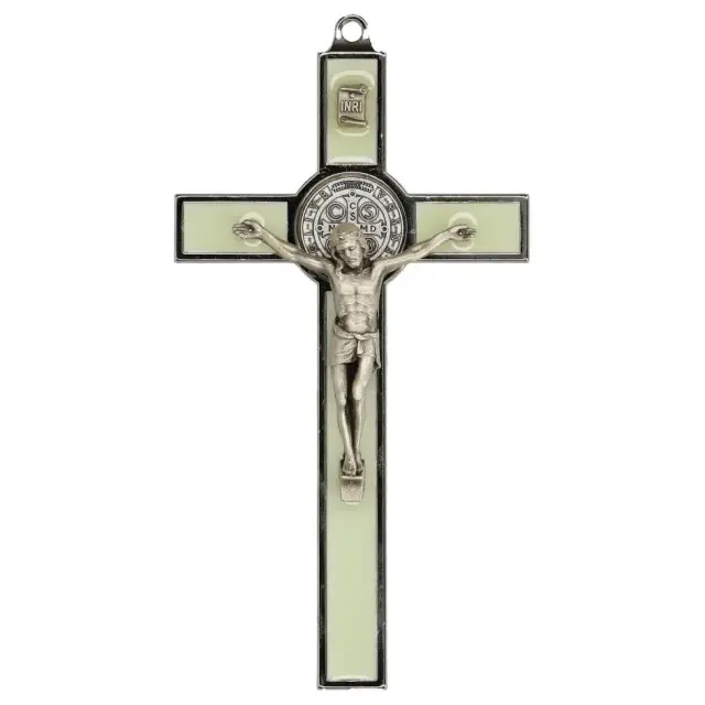St. Benedict Cross 13 x 7 cm Bright