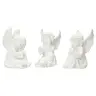 Ange assis Ht 10 cm - 3 / set