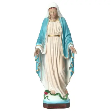 Miraculous statue 20 cm in resin