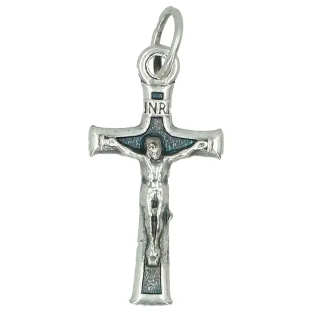 Croix 20 x 17 mm Métal Argenté