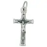 Croix 20 x 17 mm Métal Argenté