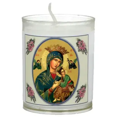 Set de 3 bougies 36 H - Perpétuel Secours - Texte 5 L