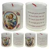 Set van 4 kaarsen - H Jozef - tekst 5 talen