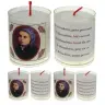 Set van 4 Kaarsen - H Bernadette - tekst 5 talen