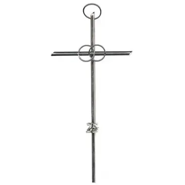 Cross Wedding 20cm "25" Nickel Metal