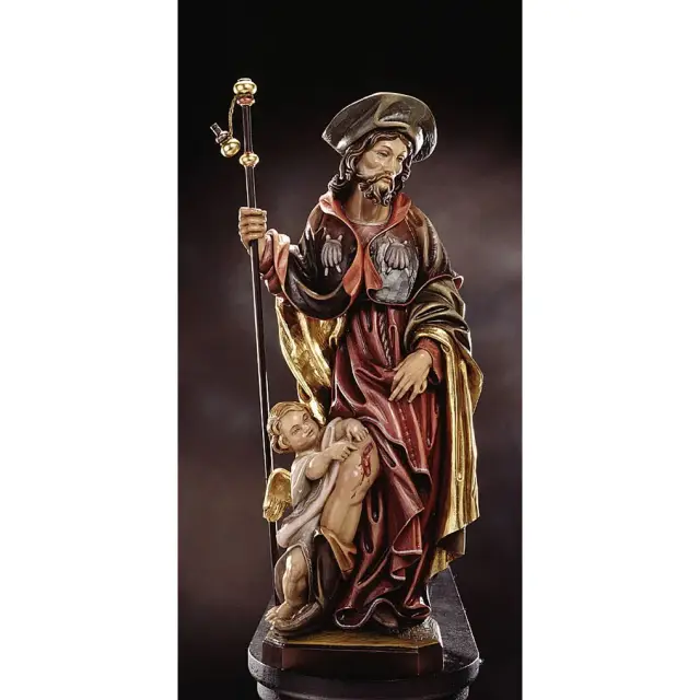 Saint Roch 20 Cm Couleur