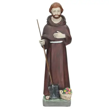 St Fiacre 30 Cm style French stone
