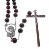 Wall Rosary Wood Brown