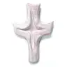 Croix Céramique 21 X 13 cm Blanc