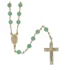 Chapelet plaqué-or - Aventurine - 6 mm