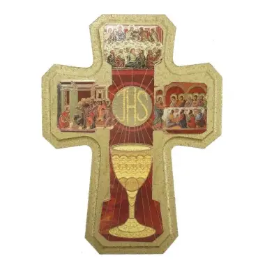 Byzantijns kruisbeeld 13.5 X 10 cm
