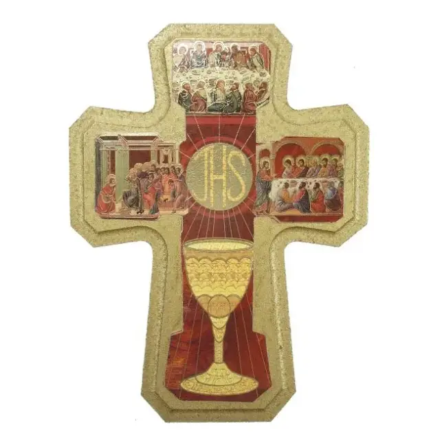 Byzantijns kruisbeeld 13.5 X 10 cm