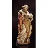 Bois sculpté - St Mathieu - 30 cm - Polychrome