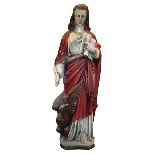 St Jean Evangeliste - 60 cm - Pierre de France