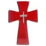 Ceramic Cross 16 x 10.5 cm Red