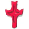 Kruisje Keramiek 21 X 13 Cm Rood