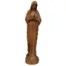 Beeld OLV van Banneux 60 cm hars houtkleur