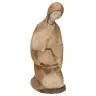 Statue 22 Cm Vierge De L'attente 2 Tons Bois