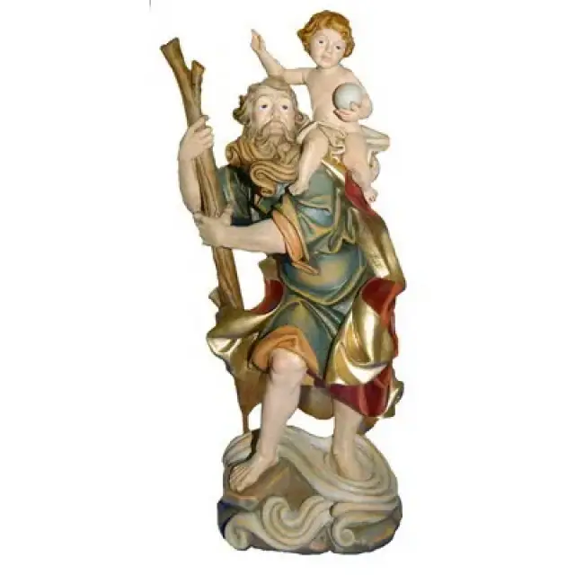 Statue 12 cm - St Christophe