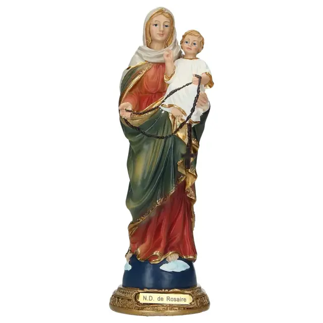 Beeld 20 cm - OLV van de Rozenkrans