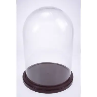 Globe / Verre - Ht 20 cm - Diam 12 cm
