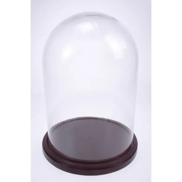 Globe / Verre - Ht 20 cm - Diam 12 cm