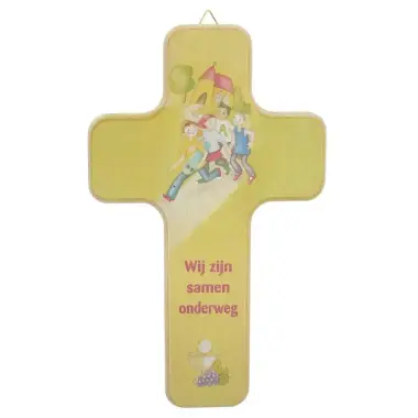 wall cross 11 X 18 Cm Wij Zijn Samen ...