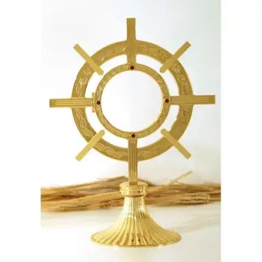 Monstrans Verguld H 25 Cm
