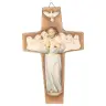 wall cross for a 20 cm nativity Good Shepherd Color White